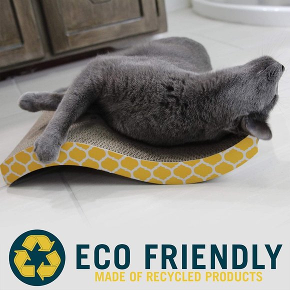 The Wave Curved Catnip Cat Scratcher Brand New - Picture 4 of 7